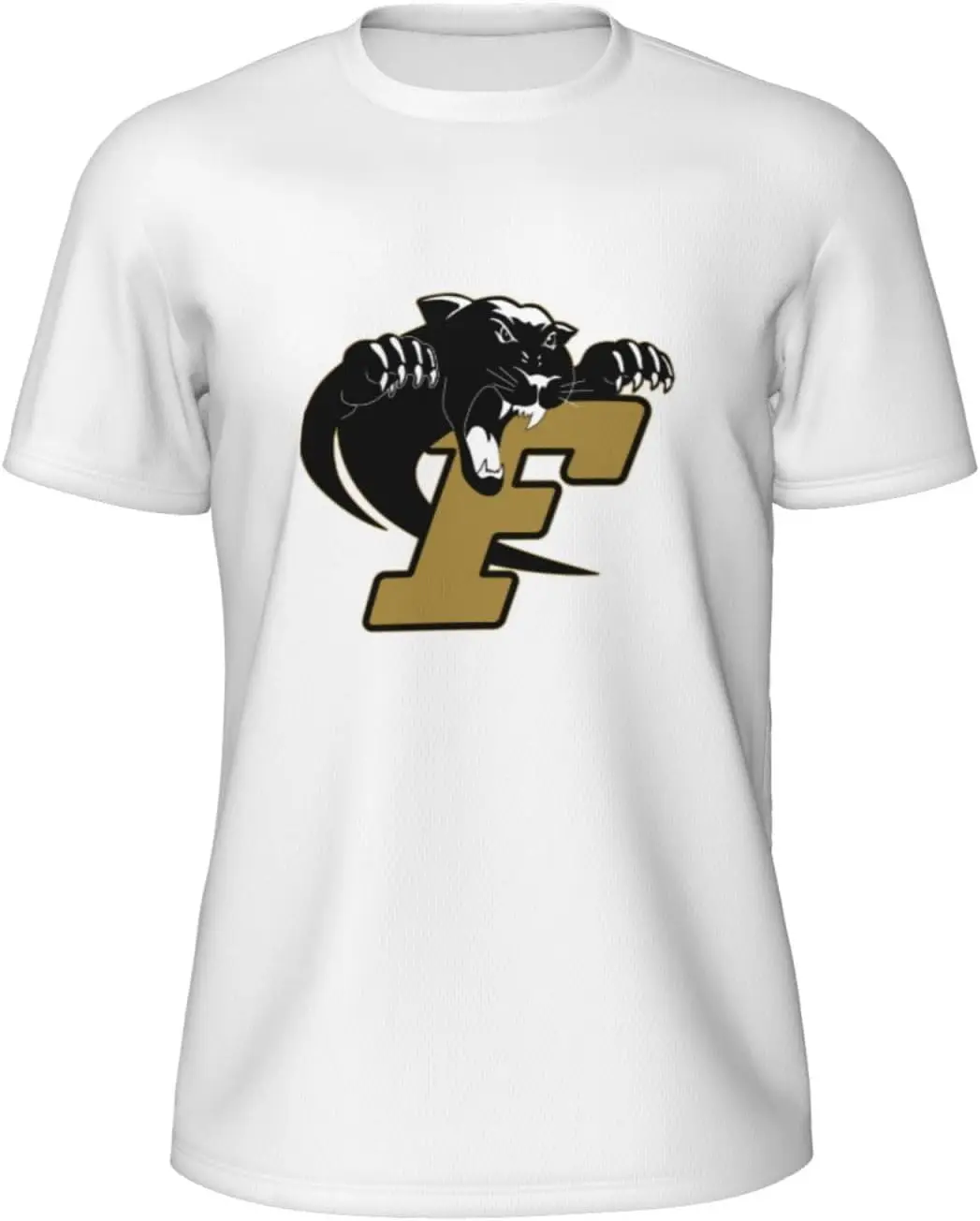 Ferrum College Logo Men's Short-Sleeved Mesh T-Shirt Short Sleeve Sports T-Shirt Moisture Wicking-