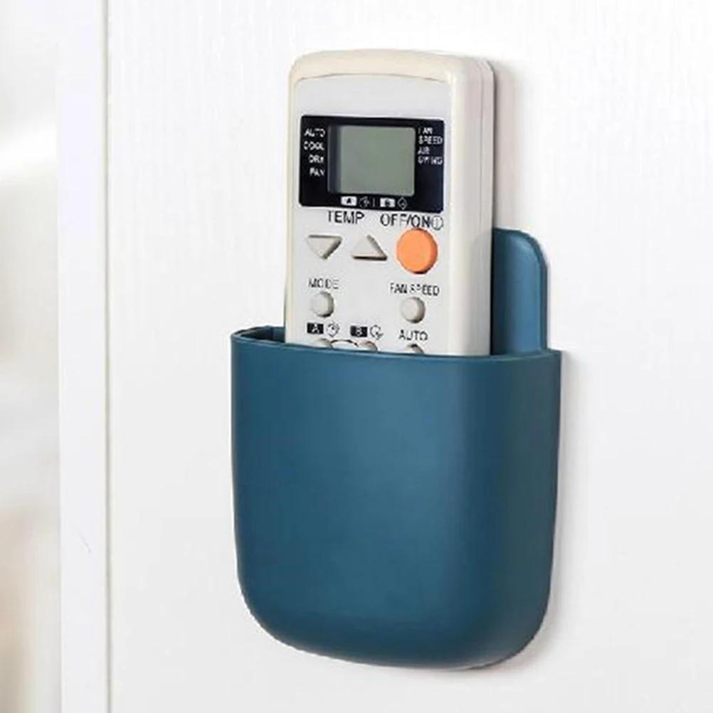 

3pcs Wall Mounted Storage Box Cell Phone Charging Rack Organizer Hanging Wall Mount Container for Home Office Bedroom