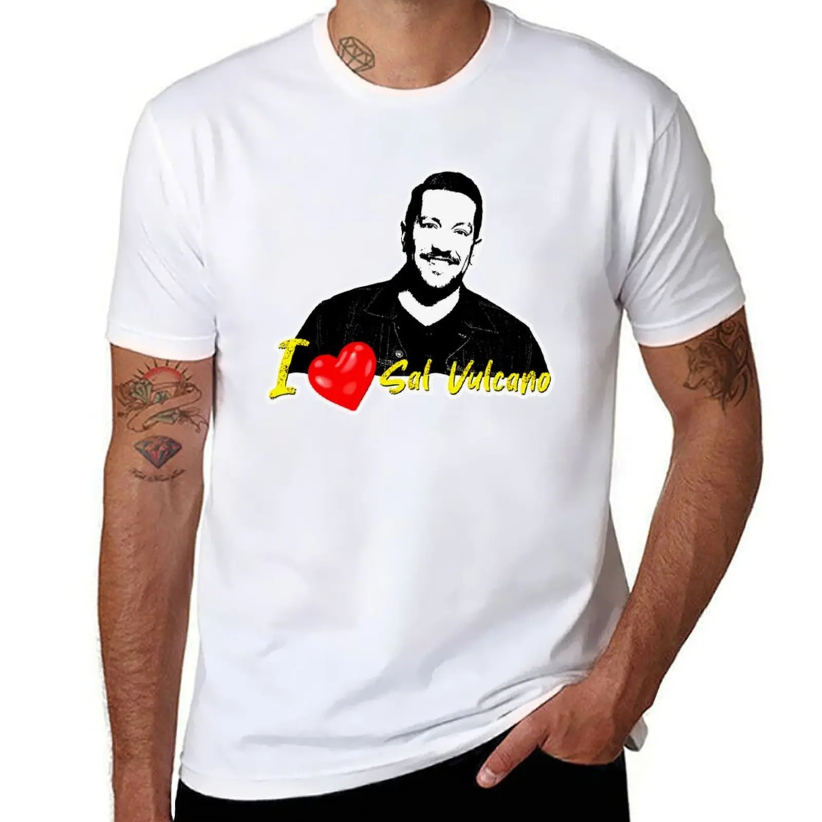 

Sal Vulcano T-Shirt t shirts for man pack cotton t shirts with prints T-Shirt