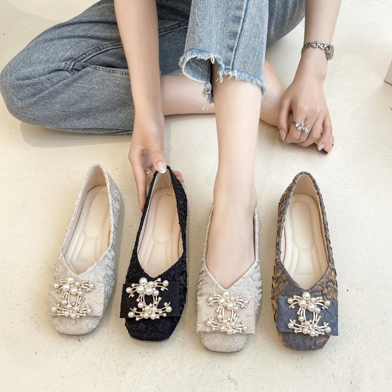 

Summer Casual Shoes New Fashionable Breathable Women Shoes Lightweight Comfortable Loafers for Women Outdoor Leisure Loafers