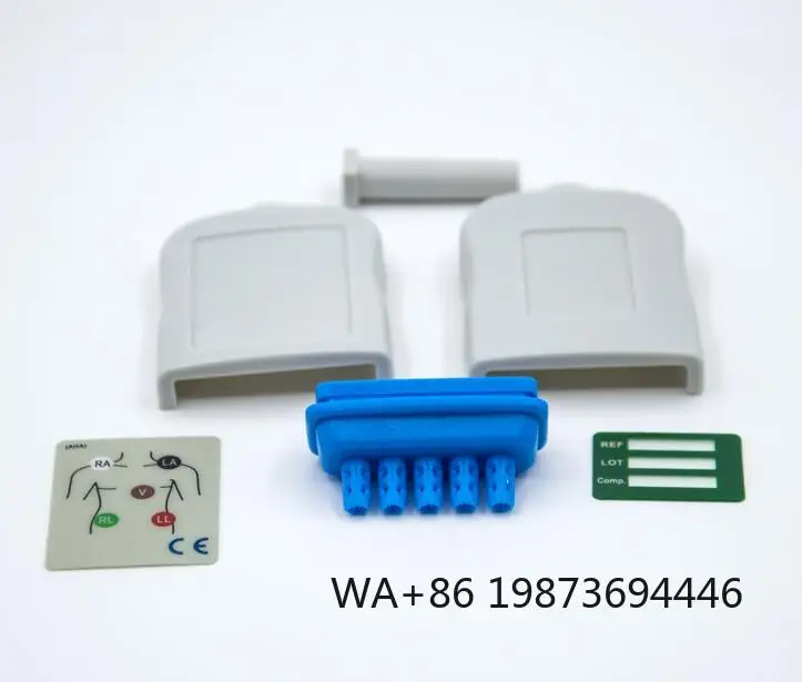 

Semi-Finished Medical Cable, SpO2/NIBP/Temp/ECG Connector CE Latex-Free