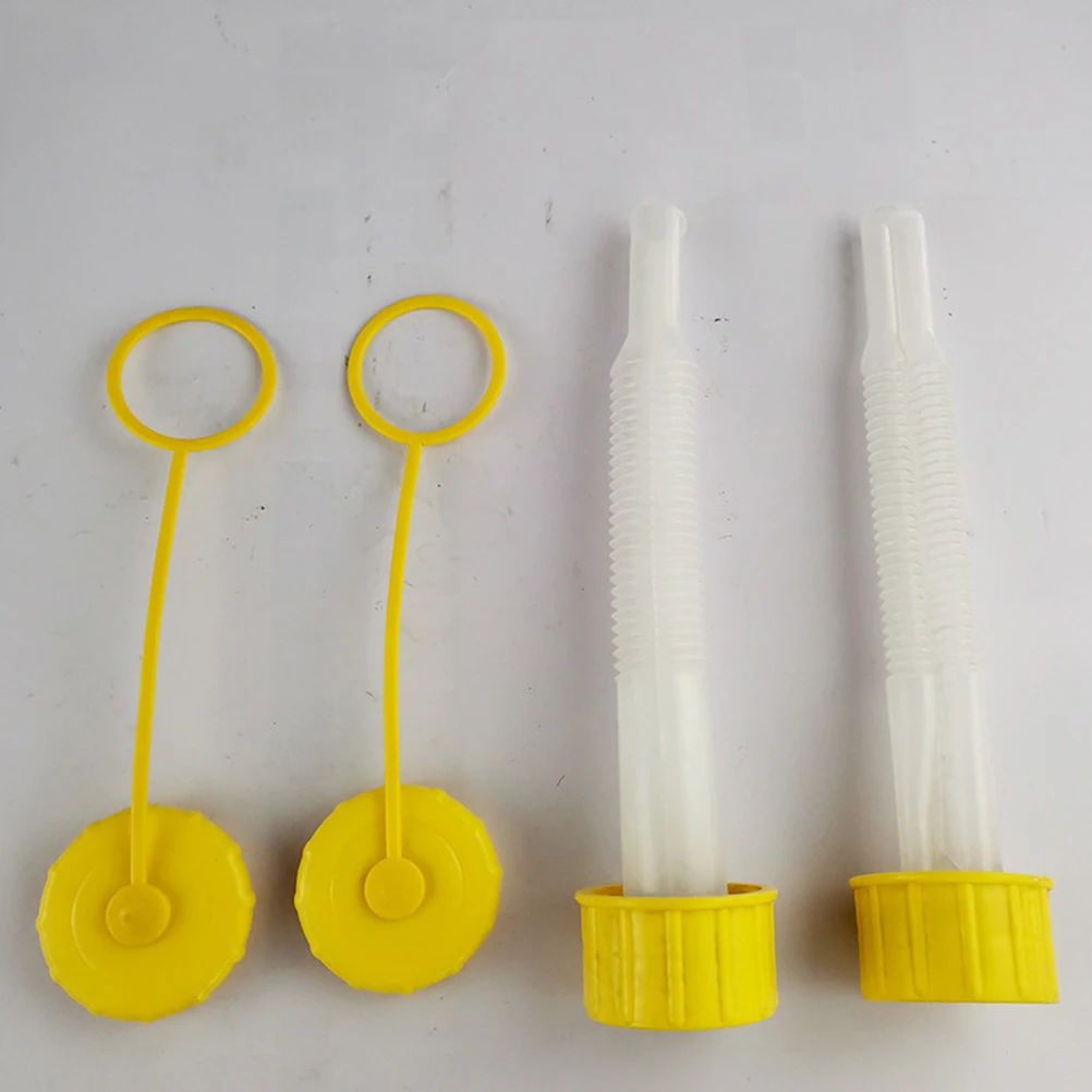 Fuel Can Spout Replacement High Strength Oil Conduit Pipe Pourer Gas Can Spout Polyethylene No Oil