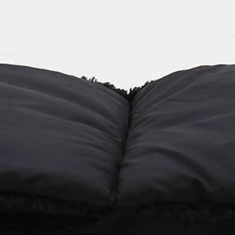 Warm Waterproof Neck Warmer Thick Down Cotton Filled Outdoor Scarf Windproof Furry Texture Windproof Scarf Camping Cycling
