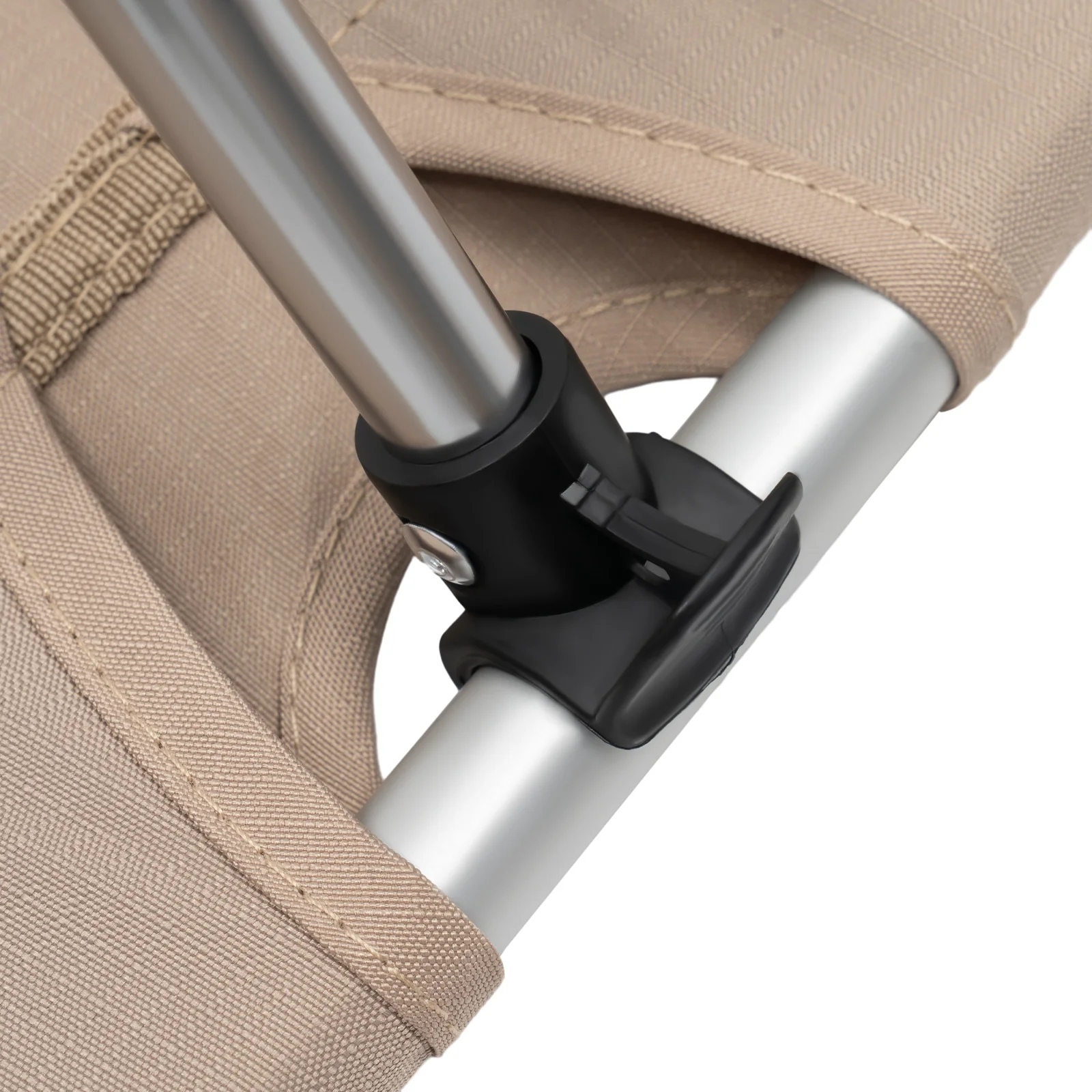 Łóżko kempingowe na zewnątrz, ultralekki przenośny składany leżak na zewnątrz, nośność do 330 funtów, do pieszych wędrówek z plecakiem