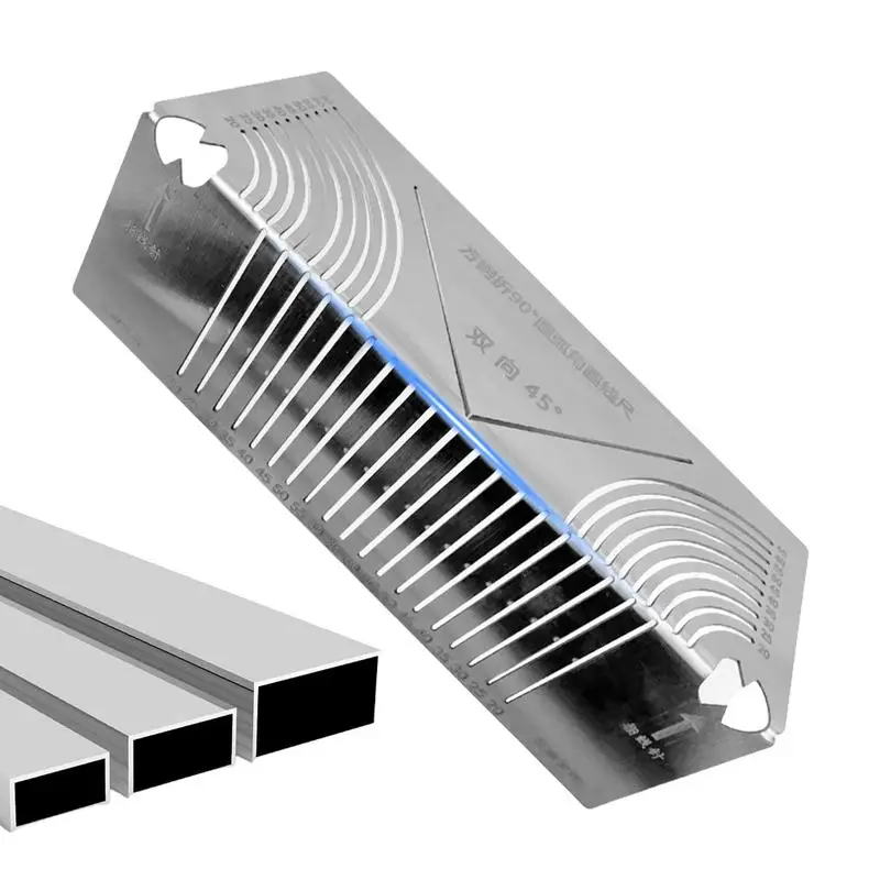 Anglearc Marking Tool Right Angle Construction Arc Marking Tool Ergonomic Parallel Drawing Tool 90 Degree Folding Ruler