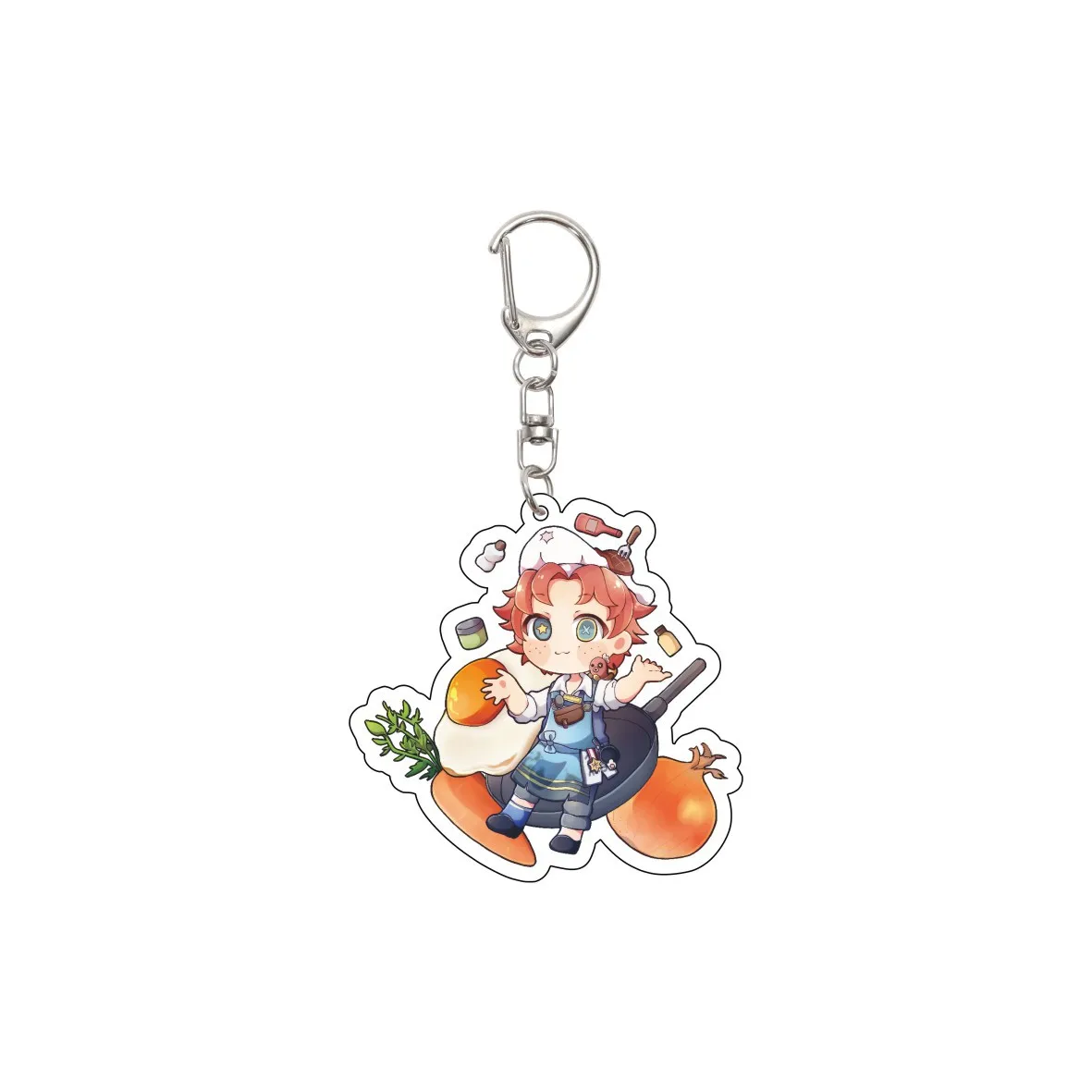 55MM Anime Game Identity V Emily Dyer Freddy Riley Emma Woods Martha Behamfil Margaretha Zelle Acrylic Key Chain Cute Gifts view 4