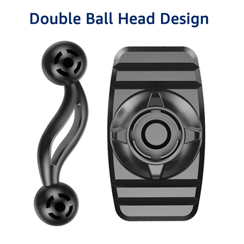 iBudim 17mm Ball Head Car Dashboard Sticker Base Universal Car Magnetic Gravity Mobile Phone Holder in Car DVR GPS Accessories