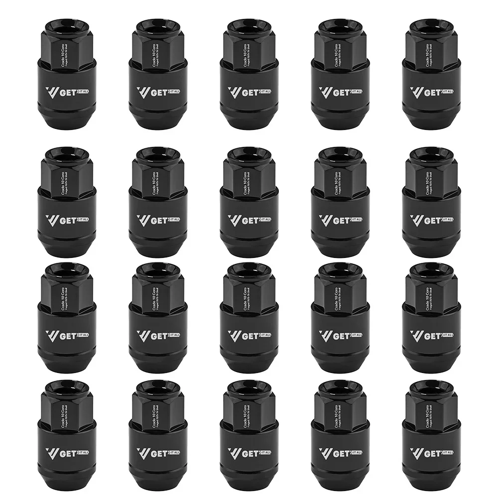 Aluminum And Iron Exterior PartsJdm Accessories Rays Car Wheel Racing Lug Nuts Hub Screw M12*1.5/1.25 M14*1.5 20Pcs Wheel caps