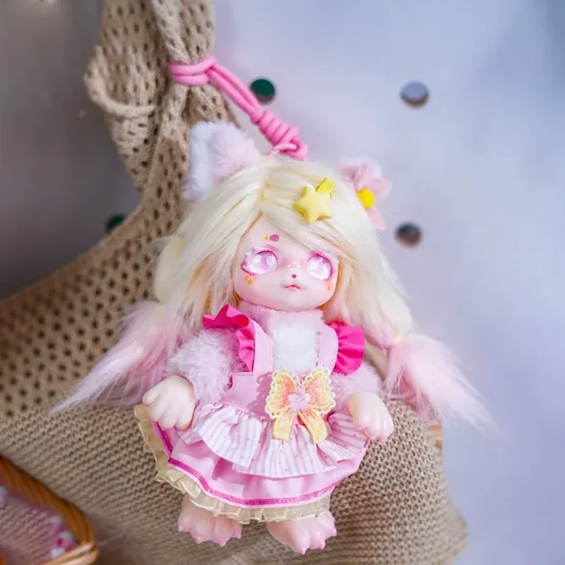 Boîte aveugle en vinyle série familiale Dumia Forest, produit authentique, ornements tendance, poupée Super mignonne, cadeau d'anniversaire pour fille, jouets figurines