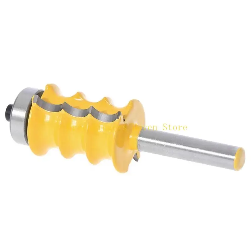 F68d colonna tripla perle/router modanatura a faccia bit -1/4 "gambo per lavorazione del legno