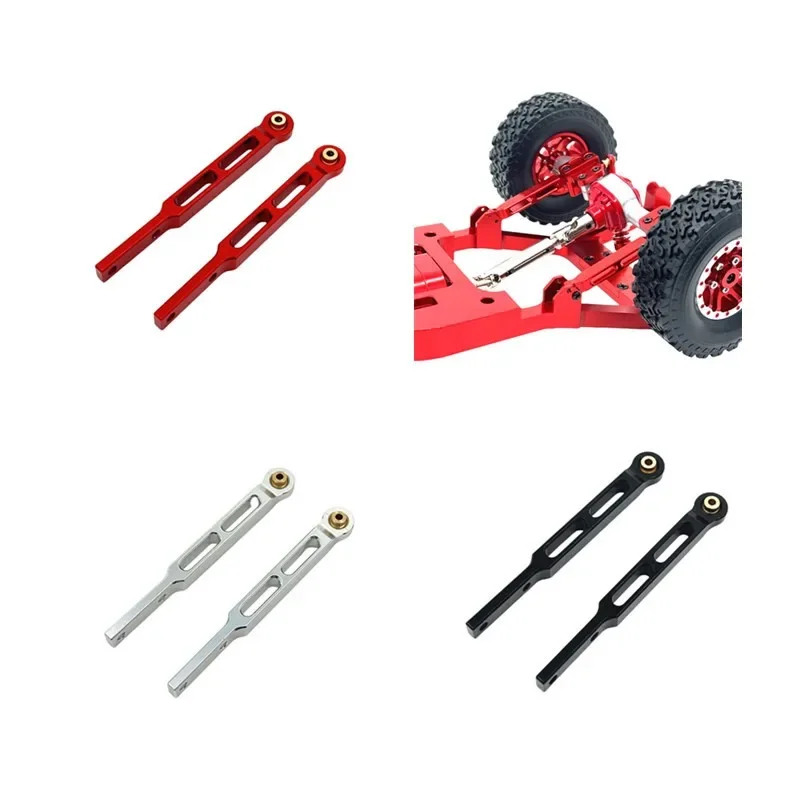 Varilla de tracción fija de eje trasero mejorado de Metal para piezas de coche MN 1/12 MN82T LC79 MN82S MN82Pro MN82 RC