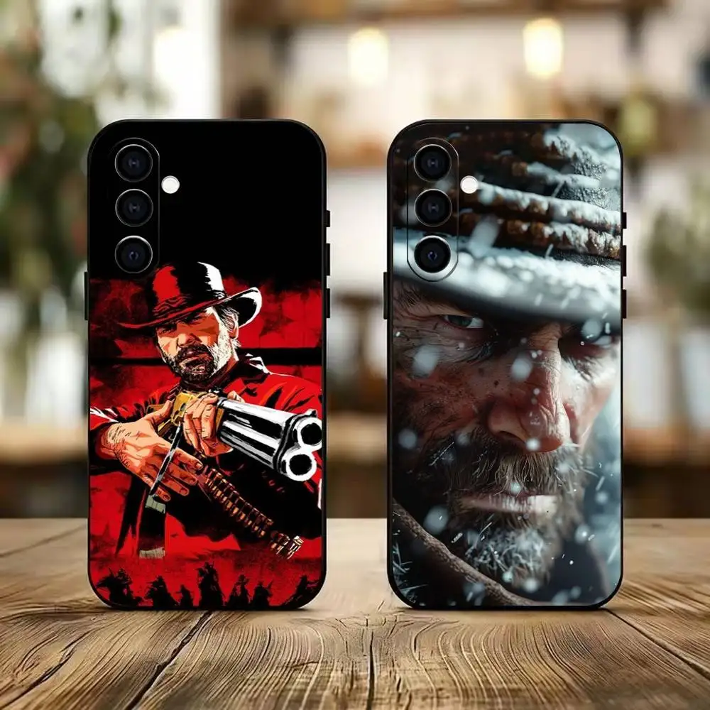 RDR2-Arthur Morgan  Phone Case For Samsung Galaxy A73,A72,A71,A70,A53,A52,A51,Soft Silicone Black Cover
