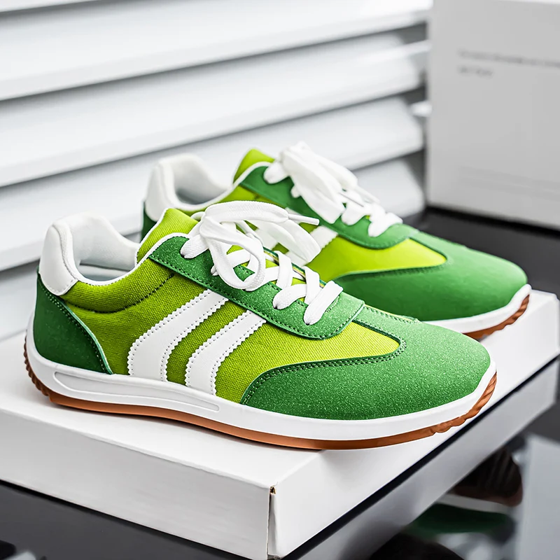 

New Fashion Men's Shoes, Versatile Retro Sports Casual Shoes, Lightweight Large Size Breathable Soft-Soled Sports Trendy Shoes
