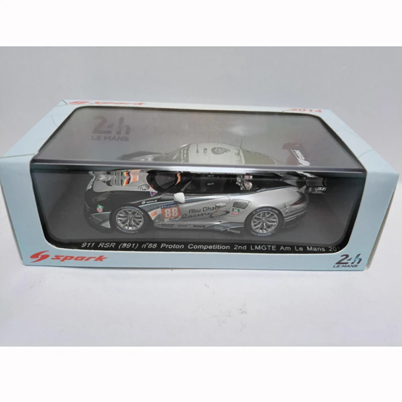 

Spark 1/43 Scale 911 RSR 991 2nd LMGTE 2014 Simulation Resin Sports Car Model Classics Adult Souvenir Gift Static Display