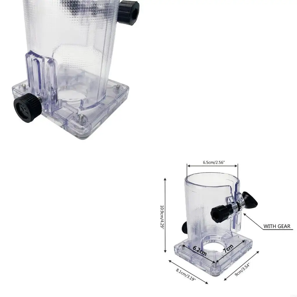 

High Perfroamnce Clear Base for Wood Router Portable Router Spare Parts for Protection Cover for Case Woodworking Tools