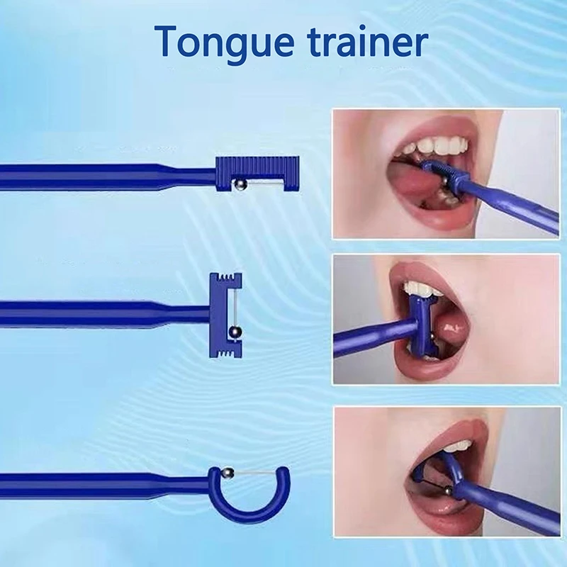 Tongue Tip Oral Care Exercise For Children Speech Therapy Autism Sensory Rehabilitation Oral Tongue Muscle Trainer Talk Tool