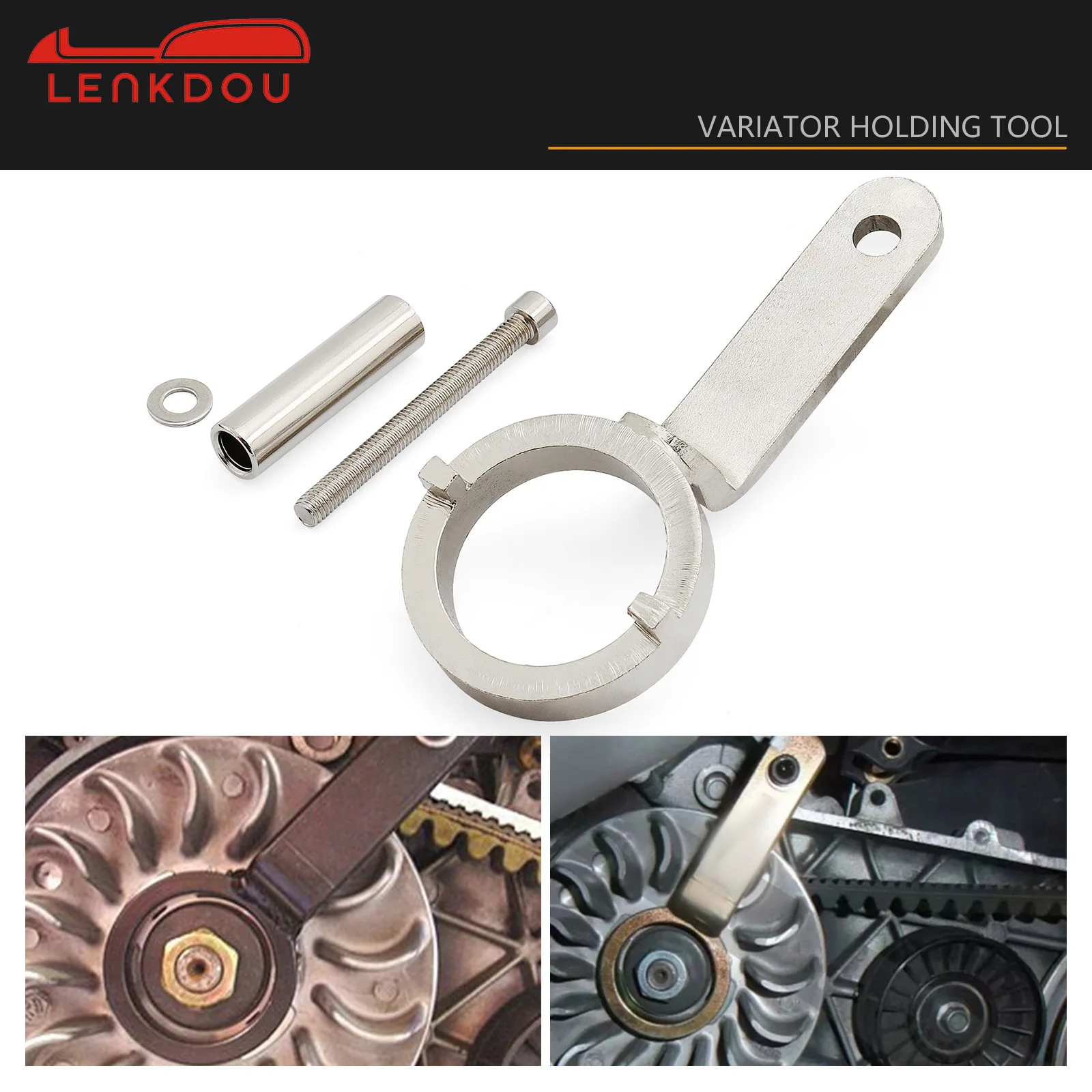 Variator Holding Tool For Vespa GTS/GTV Piaggio MP3/X7/X8/X9/X Peugeot Malaguti Gilera Derbi Benelli Aprilia