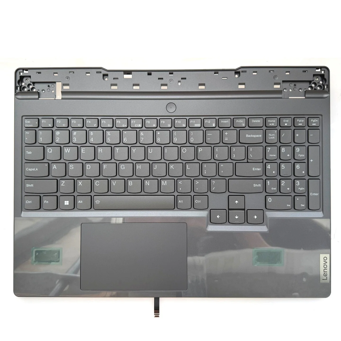 جديد لأجهزة الكمبيوتر المحمول Legion 5 15IAH7H 5 15ARH7H Y7000P 2022 Palmrest العلوي KB الحافة C Shell لوحة المفاتيح الخلفية الأمريكية #2