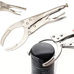 Clamp Filter Wrench Oil Grid Wrench Oil Change Adjustable Multi-Function Engine Oil Filter Wrench Car Disassembly Tool Repair