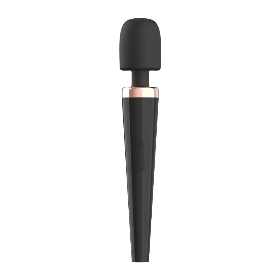 Magic Wand Vibrator Large Battery Long Lasting 10 Vibration 3 Speed Powerful Body Massager Rechargeable Waterproof Adult Sex Toy