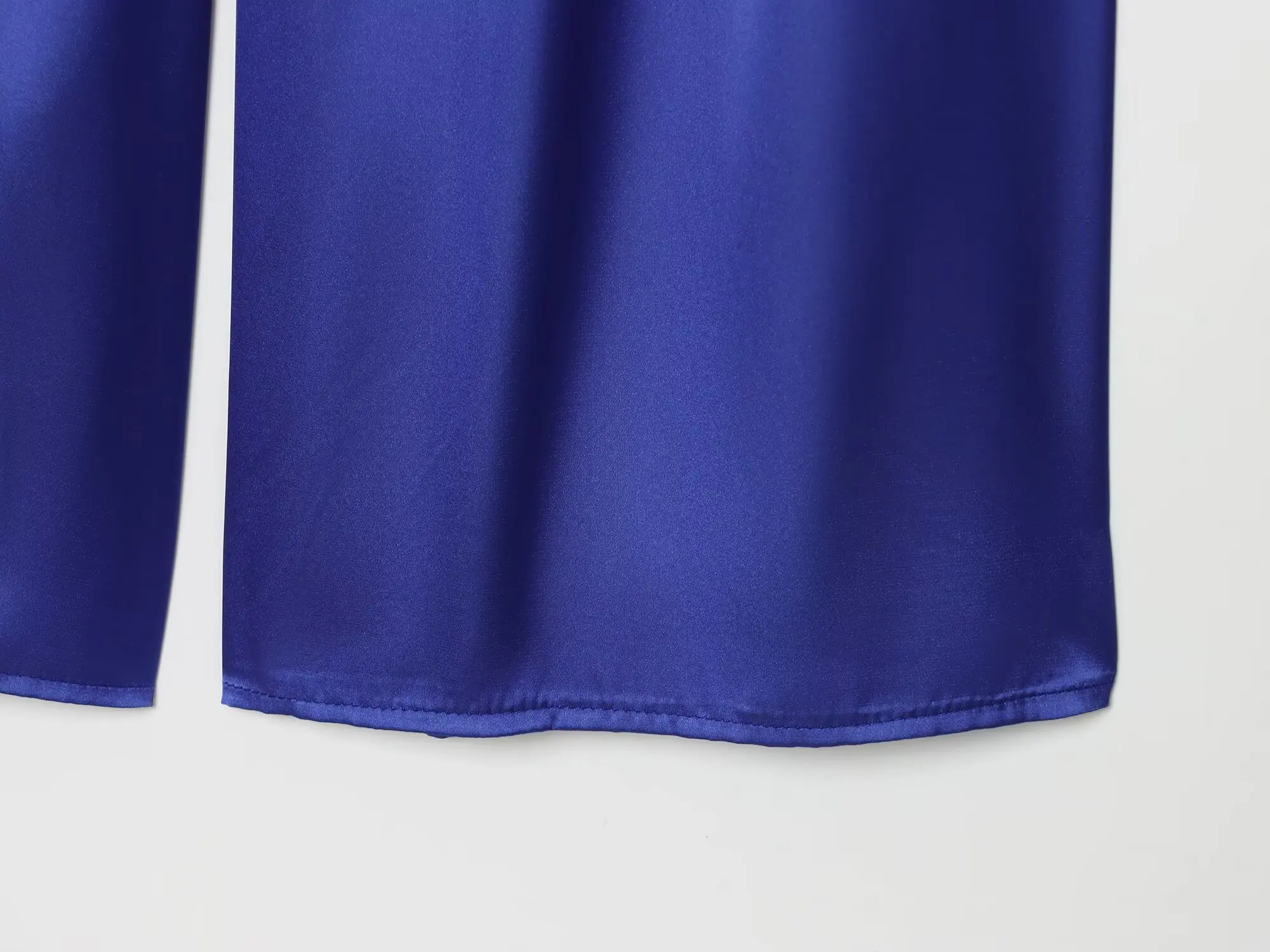 KONDALA Damen Minimalistische Schicke Kordelzug-Hose mit weitem Bein – Neu 2026 Sommer Trendige High-Street-Hose Elegante Freizeithose für den Urlaub – Detail 10