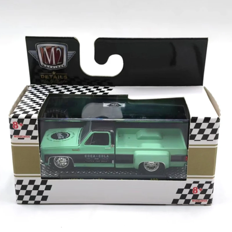 

M2 1:64 Cheyenne Super 30, имитация пикапа, модель автомобиля из сплава, классическая коллекция, игрушка в подарок