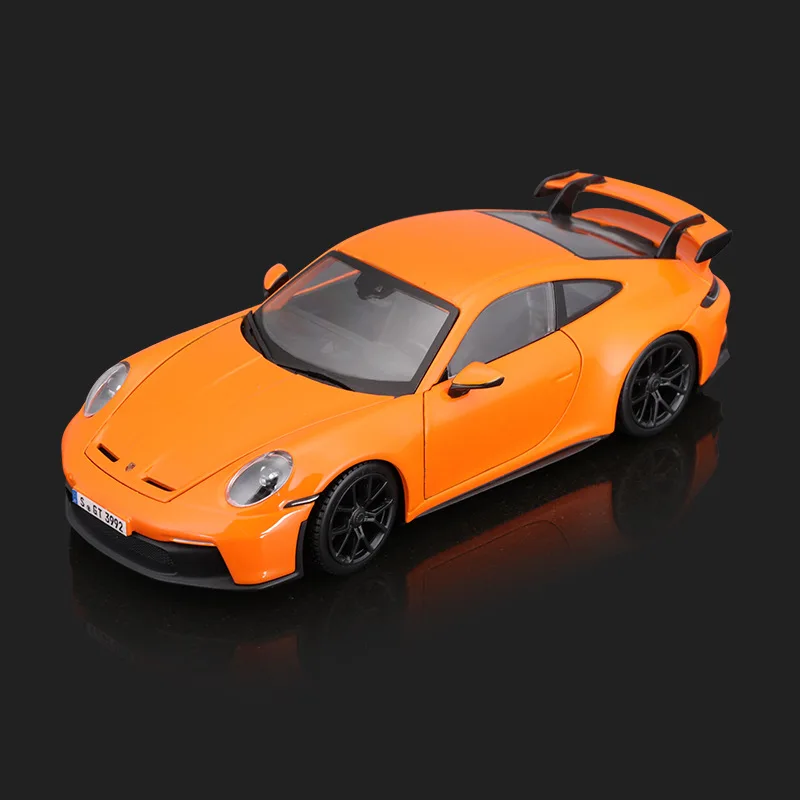 1:24 Porsche 911 GT3 Alloy Sports Car Model Diecast Metal Toy Vehicle Simulation Collection Ornament Gifts