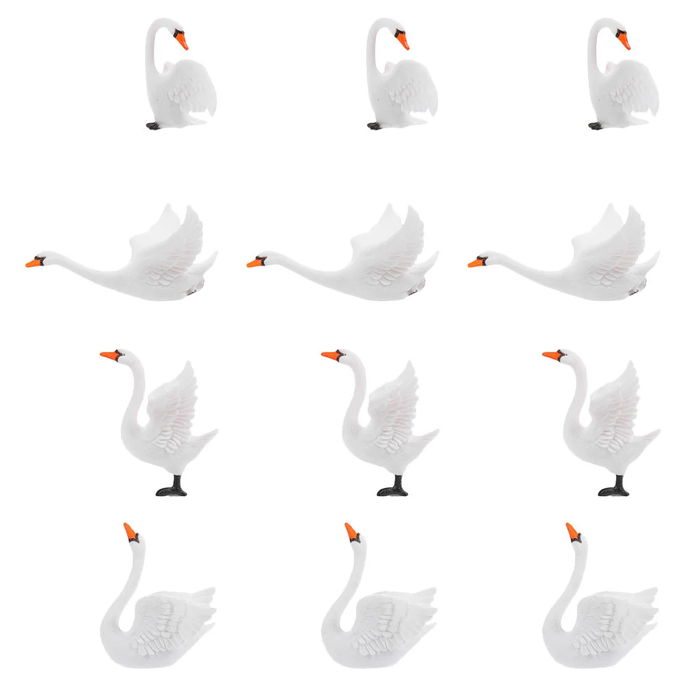 Mini Statues Micro Landscape Ornament Rabbit Decoration Garden Fairy Figurines Tulip Night Light