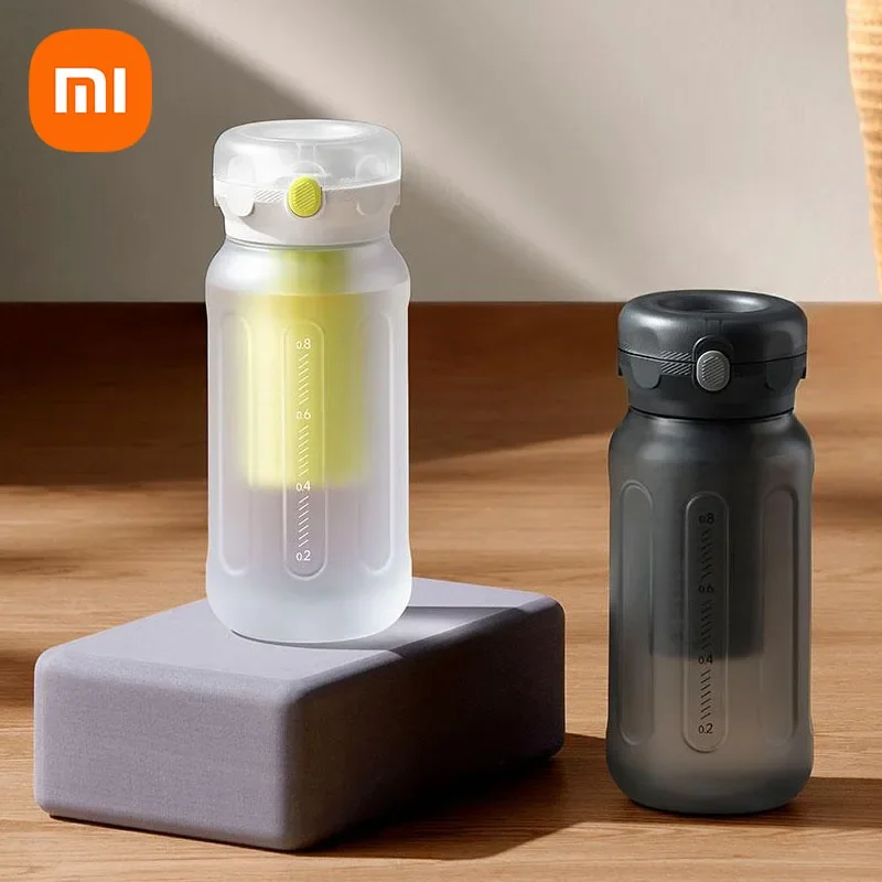 Xiaomi Mijia Sport Water Bottle 1L Portable Sports Water Cup Travel Safe Plastic Bottles For Training Sport Mixing Fitness Cup