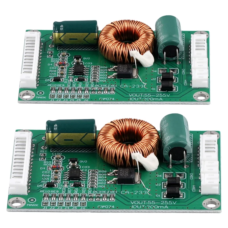 

Solid 2Pcs CA-233 LCD TV Backlight Constant Current Boost Board Universal LED TV Inverter Board For 32-60 Inch Screens