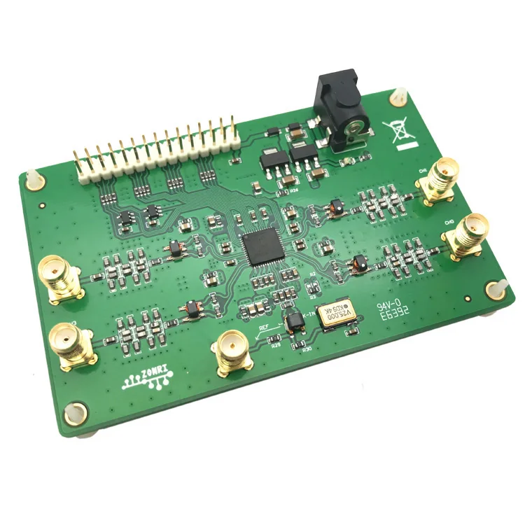 1pcs AD9959 four-channel high-speed rf signal source module of DDS signal output 200 MHZ barron