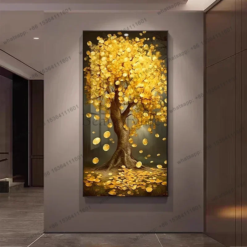 X4 Decor Crystal Porcelain Decorative Painting Modern Minimalist Mural Calligraphy Arts Room Decoration Poster Wall Art