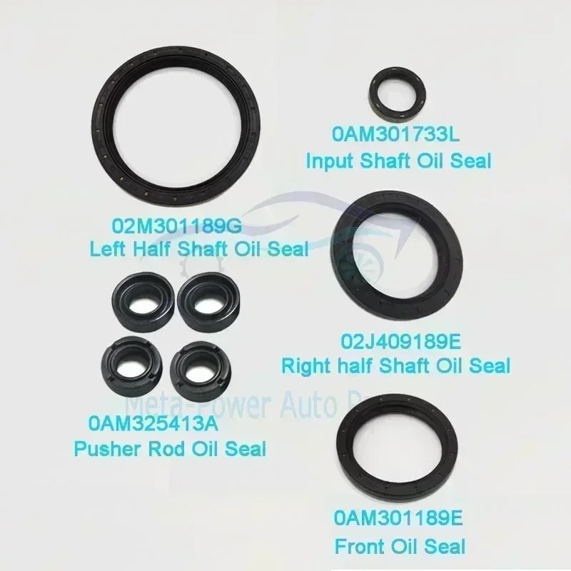 0AM DSG DQ200 Auto Transmissie As Oliekeerringen Pusher Rod Oliekeerringen Rubberen Cover Blanking Cap Voor VW Skoda Audi SEAT BEETLE OAM