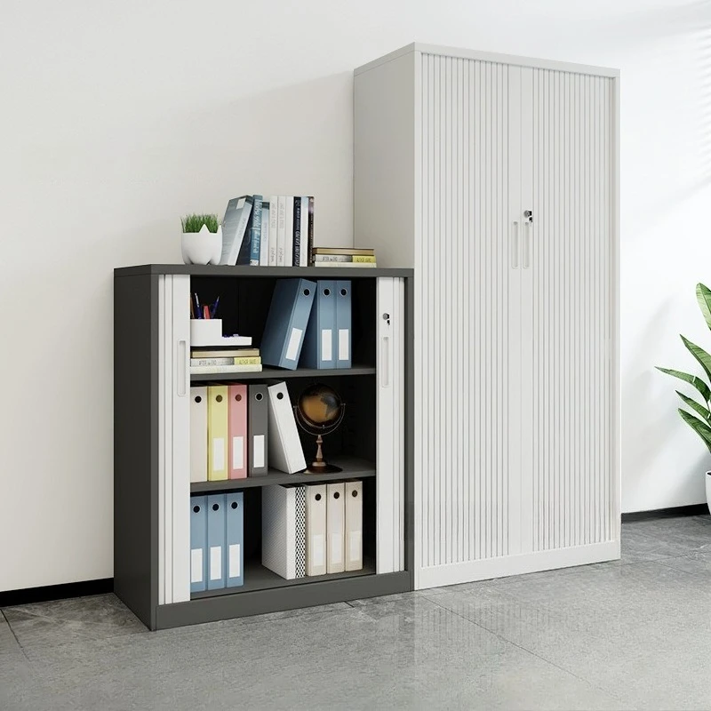 

Шкафы для документов с раздвижными рольставнями Шкафы для документов с низким уровнем хранения Финансовый ваучер Офисная мебель Archiefkasten YSWJG