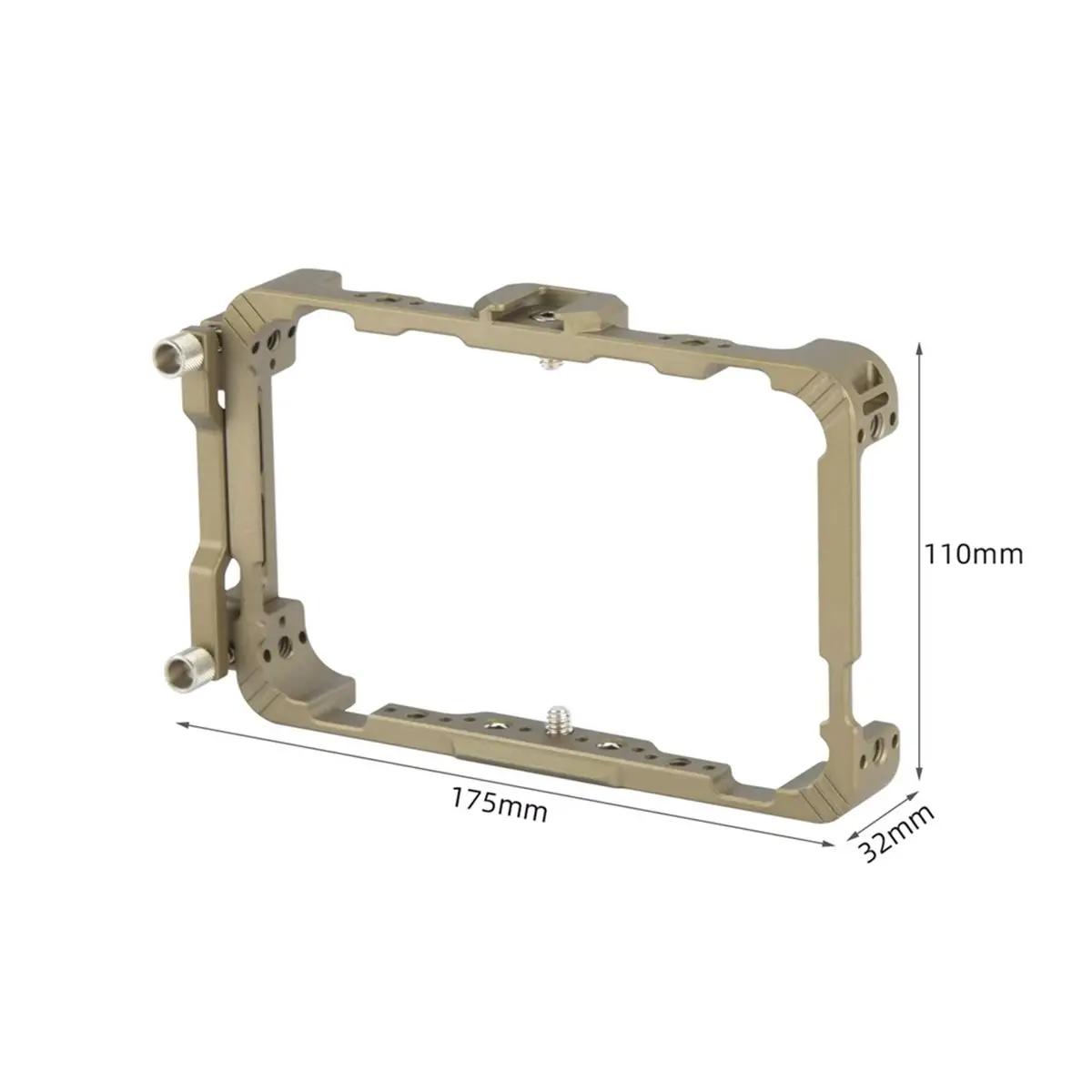 Monitor Cage for Ultra V V Plus Shinobi Connect Monitor with -Compatible Cable Clamp
