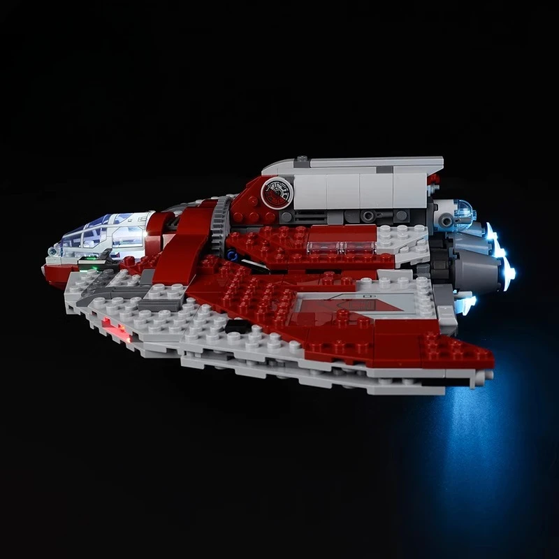 مجموعة إضاءة LED مناسبة لـ LEGO Star Ahsoka Tanos T 6 Jedi Shuttle 75362 (لا تشمل مكعبات البناء)