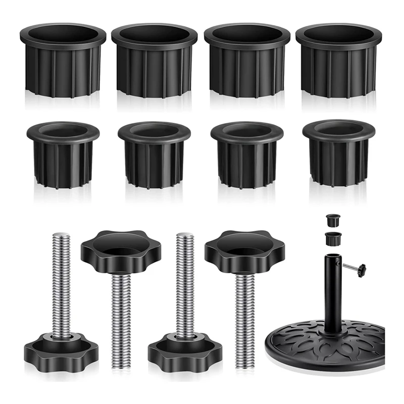 12 Pcs Umbrella Base Stand Hole Ring Plug Cover And Cap Umbrella Stand Replacement Stand Base Stabilizer