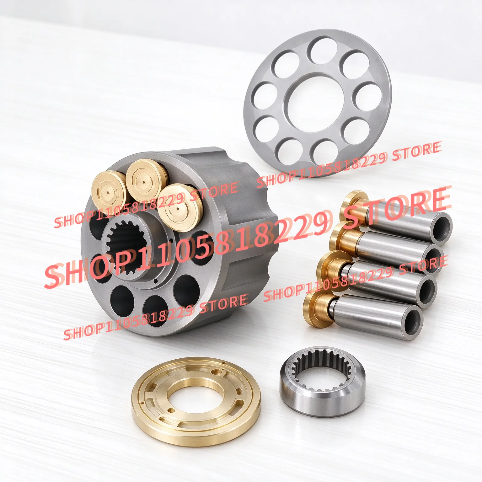 GM18 Series Excavator Travel Motor Parts Walking Motor Repair Kits for GM18VL Nabtesco Hydraulic Final Drive Motor Repair Kits