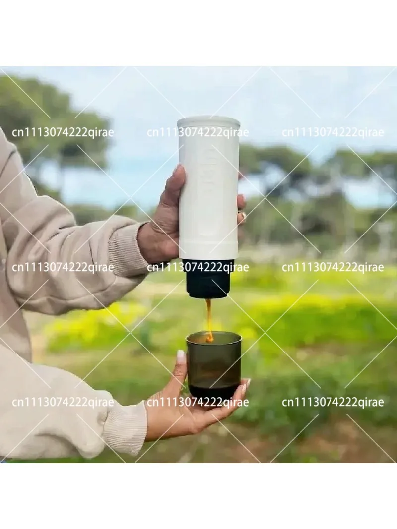 Portable Mini Espresso Maker Handheld Coffee Machine for Outdoor Camping Car Travel Home Compact Espresso Brewing