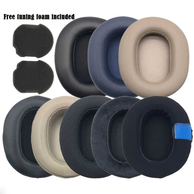 소니 WH-1000XM5 1000XM5 / 1000 XM5 헤드셋 헤드폰용 교체용 이어패드 쿠션 1쌍 가죽 귀마개 이어 커버 이어컵
