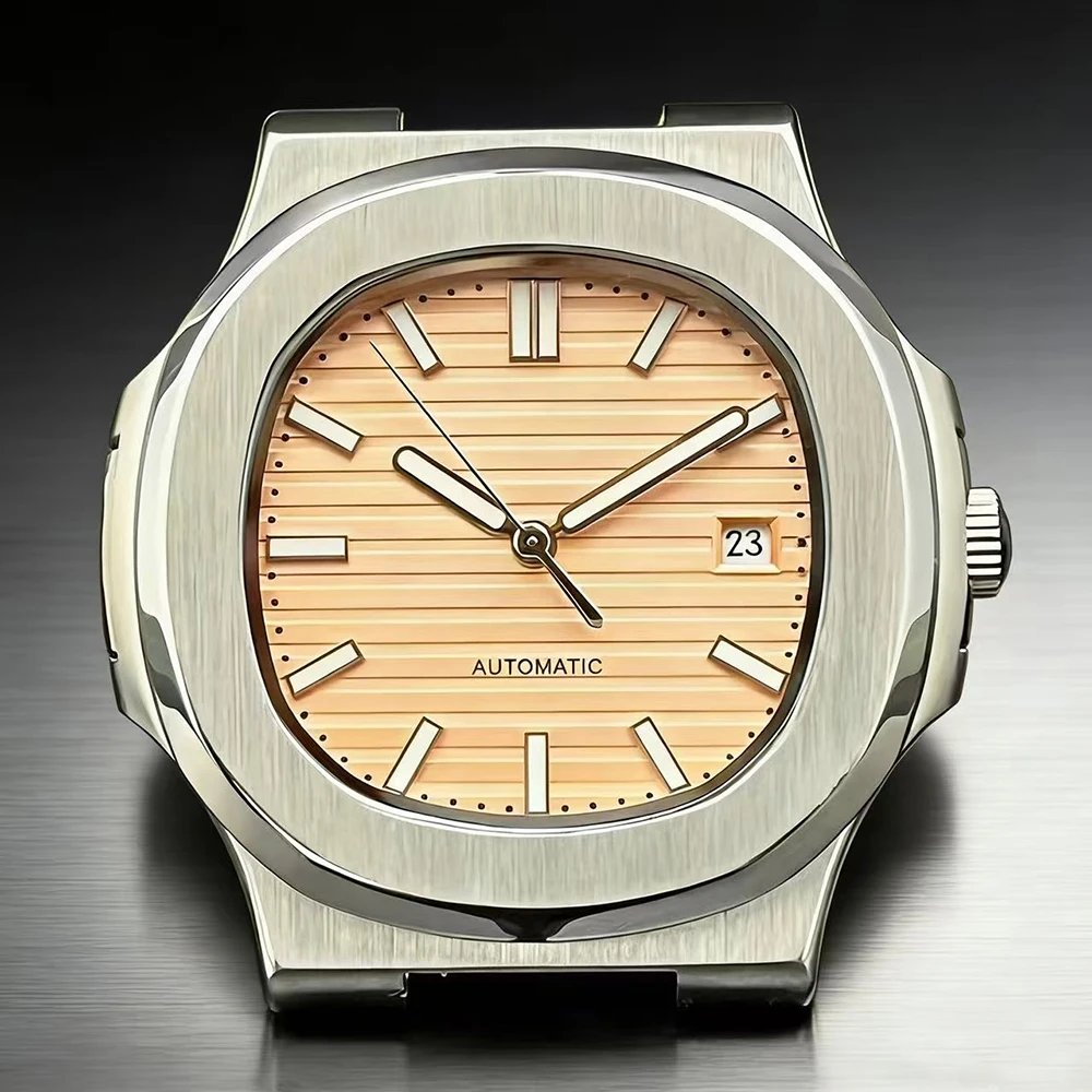 Unbranded men's waterproof mechanical wristwatch, compatible with MIYOTA 8215/ST1612 movement, with luminous display function