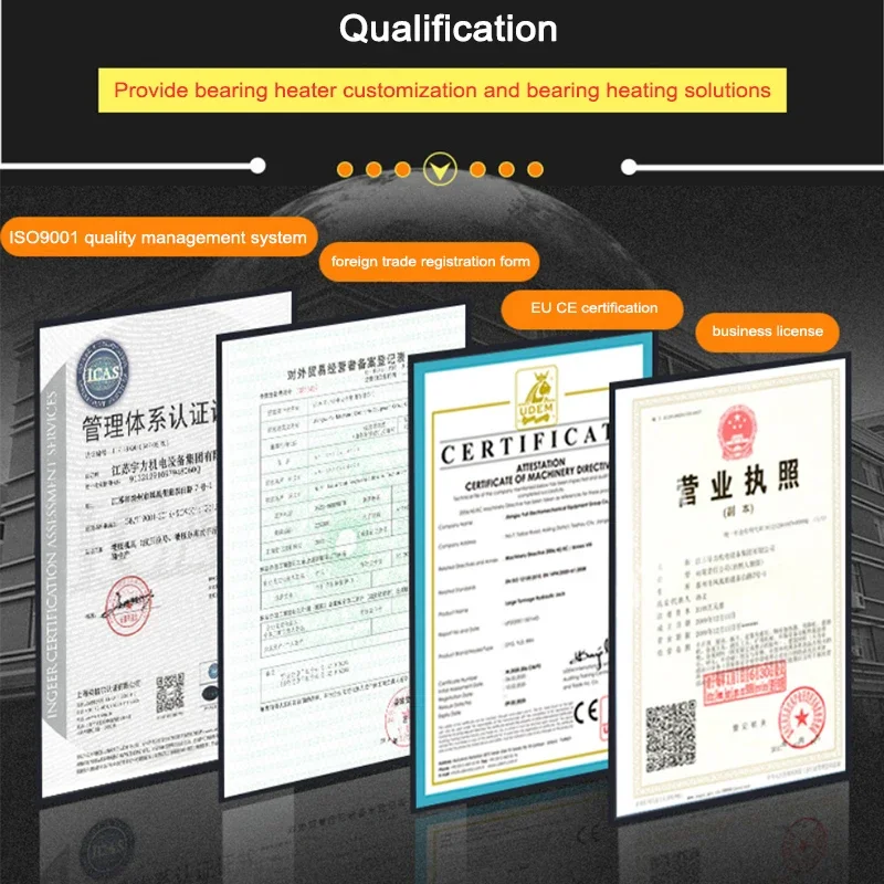 تحمل سخان HA-1-2-3-4-5-6 الحث الكهرومغناطيسي الكمبيوتر التحكم والعتاد تركيب التفكيك السريع