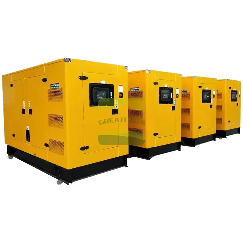 1Phase 3 Phase Silent Large Industrial diesel Generator Set for Home Farm Industry Use
