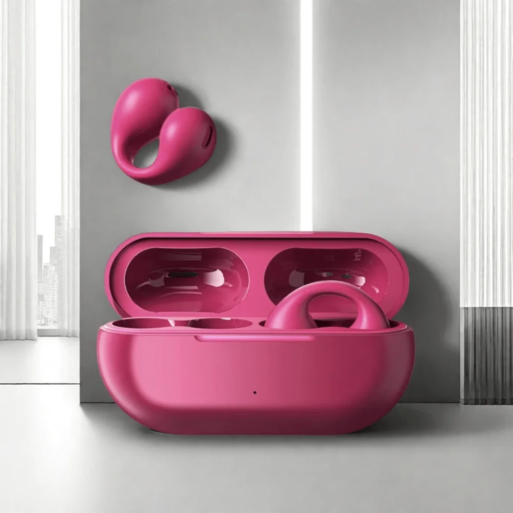 2025 سماعة أذن رياضية جديدة مفتوحة الأذن توصيل هوائي 5.3 سماعة رأس بلوتوث TWS لاسلكية مناسبة لهواتف iPhone وAndroid. #2