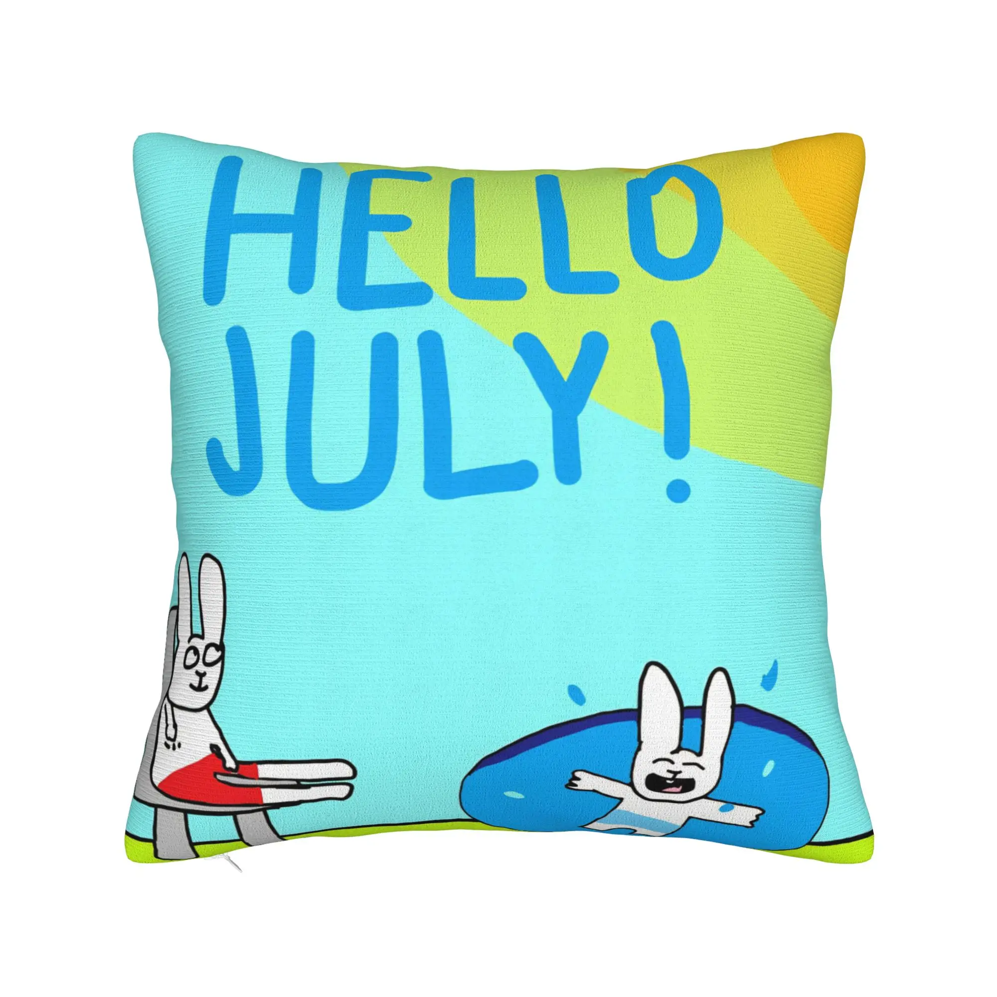Decorative Pillow Covers Simon Super Rabbit Merch Seater  Pillow Case Cover Zippered Multi-Size