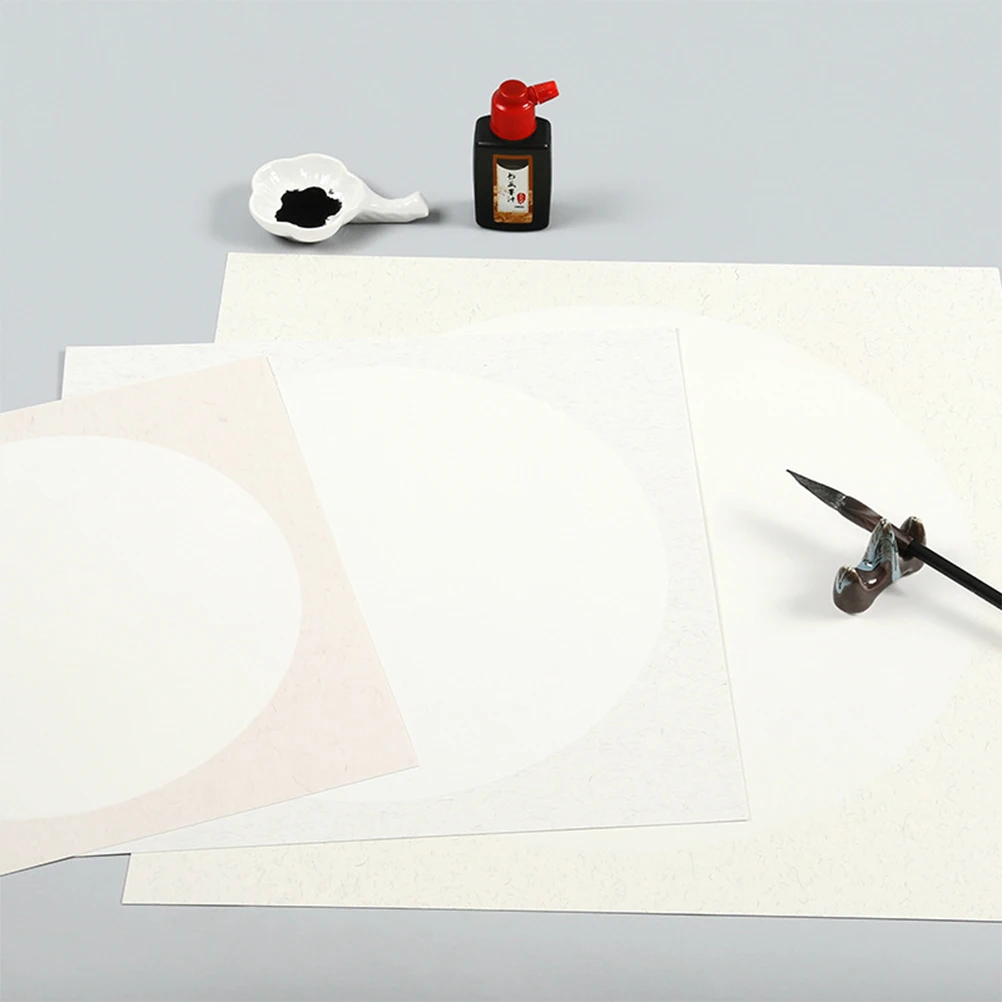 

Chinese Painting Paper Thickened Xuan Art Paper For Drawing Watercolor Calligraphy 38X38Cm Blank Durable