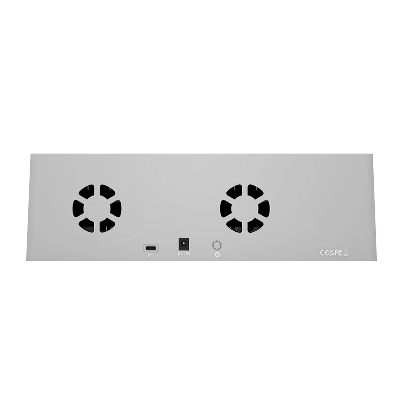 6-Bay SATA HDD Cloner USB3.2 Gen1 Type C 5Gbps Docking Station with Aluminum Enclosure 3.5inch Hard Disks Clone Tool Free Design