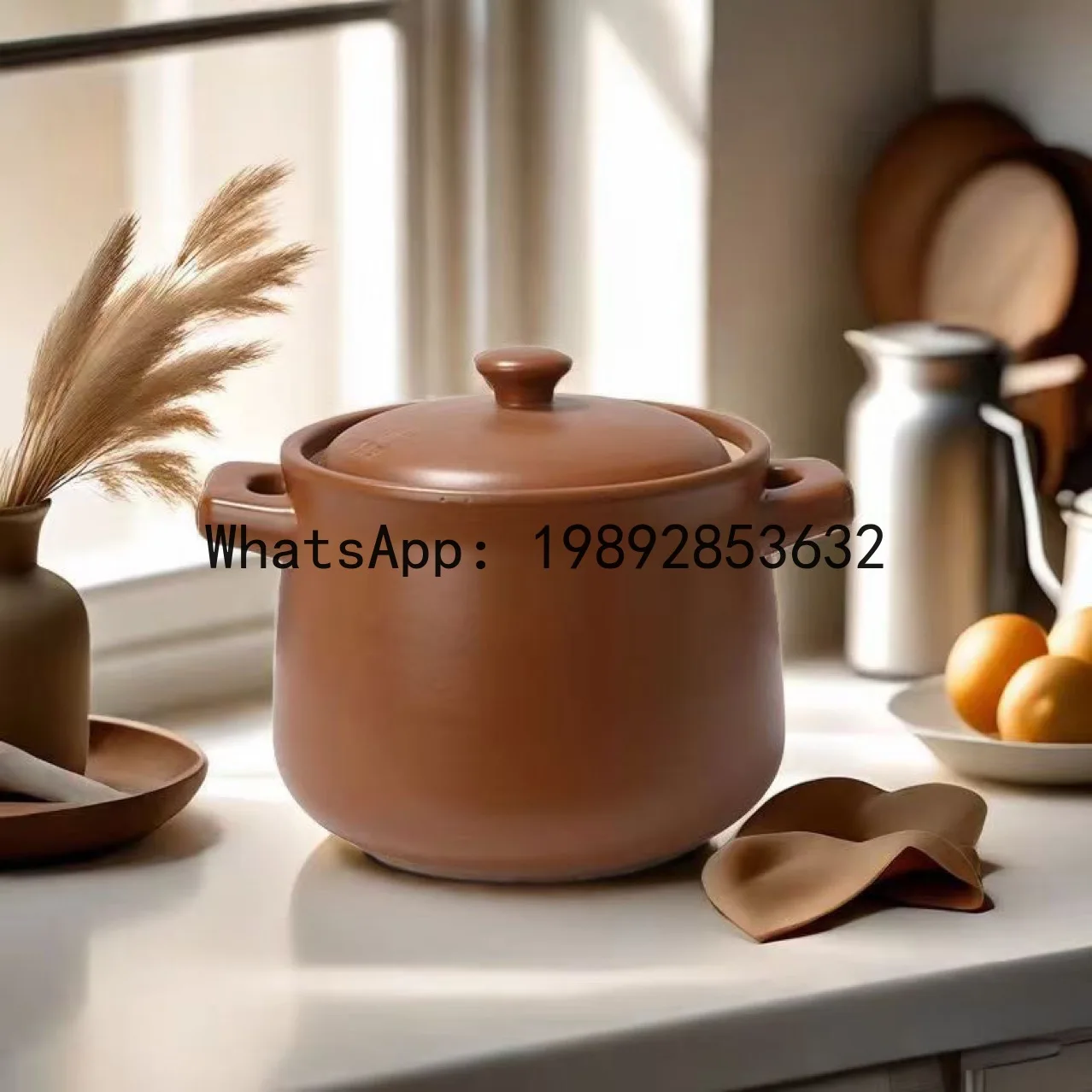 

SG terracotta casserole open flame gas stove special saucepan household large capacity soup old-fashioned