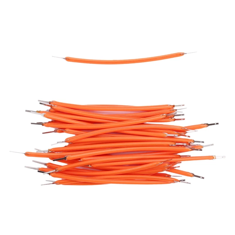 30 шт., 3 В, ультратонкая светодиодная гибкая нить, 60 мм, ретро детали лампы, светодиодная нить накаливания