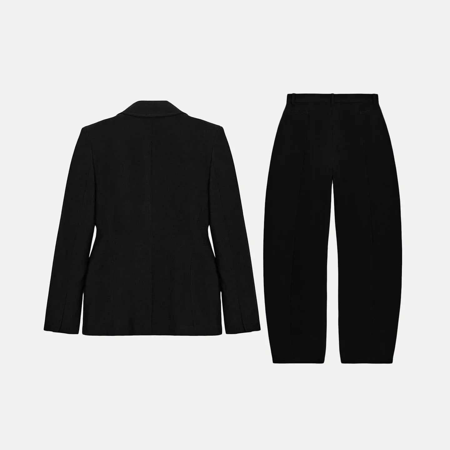 Women's Suit Jaet High Waist Pants Faion Set Autumn 2025 High Waist Long Pants Tee Piece Set Z Brand